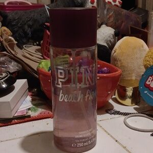 Half of pink beach flower spray